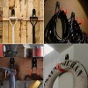 LunaLulinlk 10 Pack Utility Garage Storage Hooks&Hangers, Wall Mount Hooks with Non-Slip Coating for Organizing Garden Tools - 2 of 4