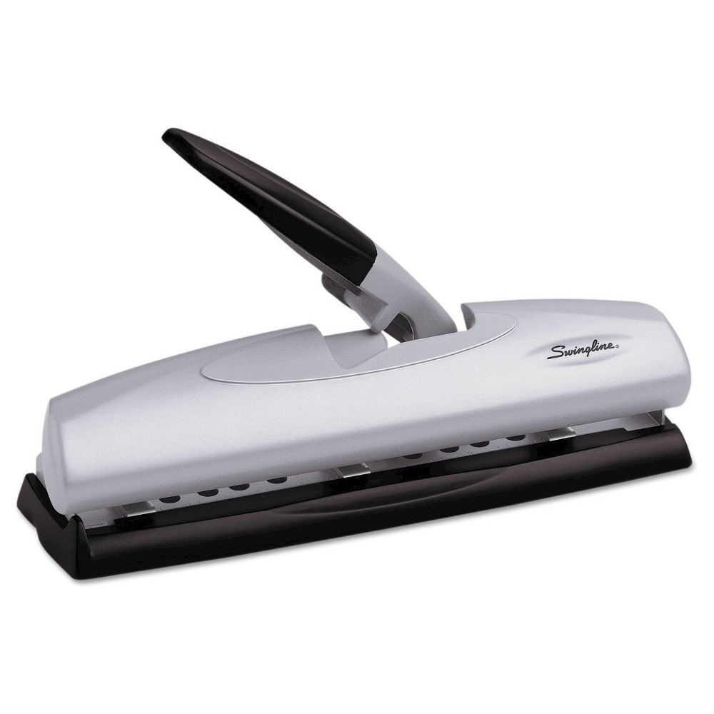 Swingline 20-Sheet Desktop Hole Punch - Silver