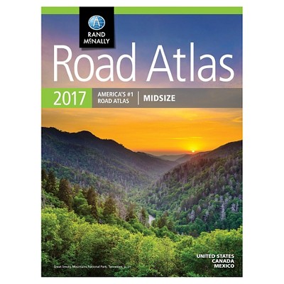 Rand McNally Midsize Road Atlas 2017 (Paperback) by Rand McNally