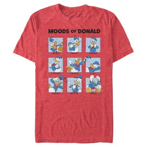 Men's Mickey & Friends Moods of Donald Duck T-Shirt - 1 of 4