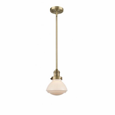 Olean - 1 Light Stem Hung Mini Pendant In Industrial Style-7.75 Inches Tall and 6.75 Inches Wide