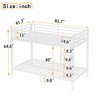 Kumasinova Metal Bunk Bed,Heavy Duty Bed with Ladder,High Guardrail for Kids,Bedroom,Noise Reduced,No Box Spring Needed - 2 of 4