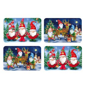 Briarwood Lane Winter Placemat (4-pack) 17x11.25 Winter Gnomes For Winter Placemat - 1 of 4