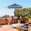 Ainfox 7.5ft Outdoor Tassel Umbrella With Lights - 2 of 4