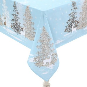 Laural Home Winter Wonderland Rectangle Tablecloth - 1 of 2