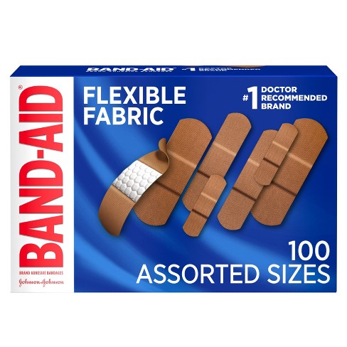 Band-aid Flexible Fabric - 100ct : Target