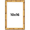 PosterPalooza | 10x16 Bamboo Picture Frame, UV Acrylic, 4 Finishes - Brown, Black, Gold, and Natural - 2 of 4