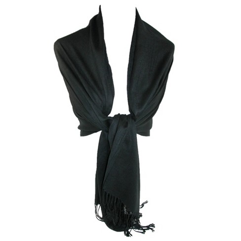 Black, Pashmina Scarf