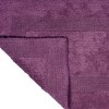 24"x60" 100% Cotton Reversible Bath Rug Purple - Hastings Home: Machine Washable, Plain Weave, Rectangle Bath Mat - 3 of 3