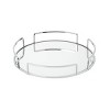 Modern Round Design Bathroom Tray Chrome - Home Details - 3 of 4