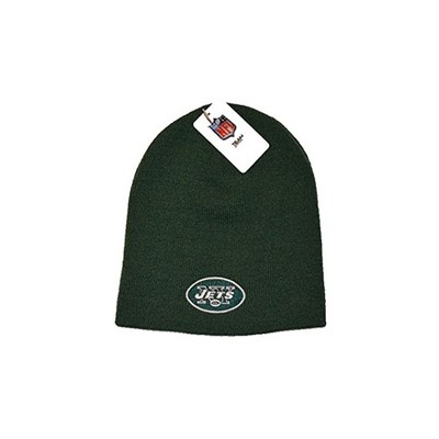 NFL Beanie - New York Jets, Green, Cuffless