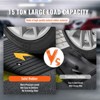 VEVOR Upgraded Rubber Threshold Ramp, 3.5" Rise Door Ramp with 1 Channel, Natural Rubber Car Ramp with Non-Slip Textured, 33069 lbs Load Capacity - 4 of 4