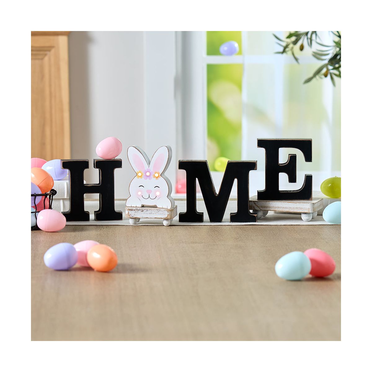 The Lakeside Collection Home Sign with Lighted Heart or Set of 4 Icons - - thumbnail 9