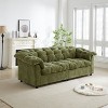 ORRD Green Chenille Cloud Sofa, 94" Modern Fluffy Couch with Deep Seat for Living Room, Plush Upholstered Apartment & Office Furniture - 2 of 4