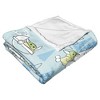 Disney Star Wars The Mandalorian Winter Wonderland Silk Touch Throw Blanket 50x60 Inches - 3 of 4