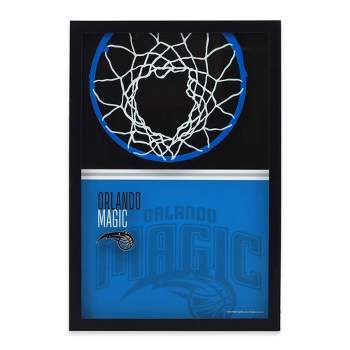 NBA Charlotte Hornets Court Canvas Wall Sign