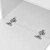 UPHA 80-Inch Modern TV Stand with 3 Doors Large Storage Cabinet - 4 of 4