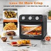 ELJGET Air Fryer Toaster Oven, 13QT Air Fryer Oven Countertop Combo, Oil-Less Cooking, Stainless Steel, Black - 4 of 4