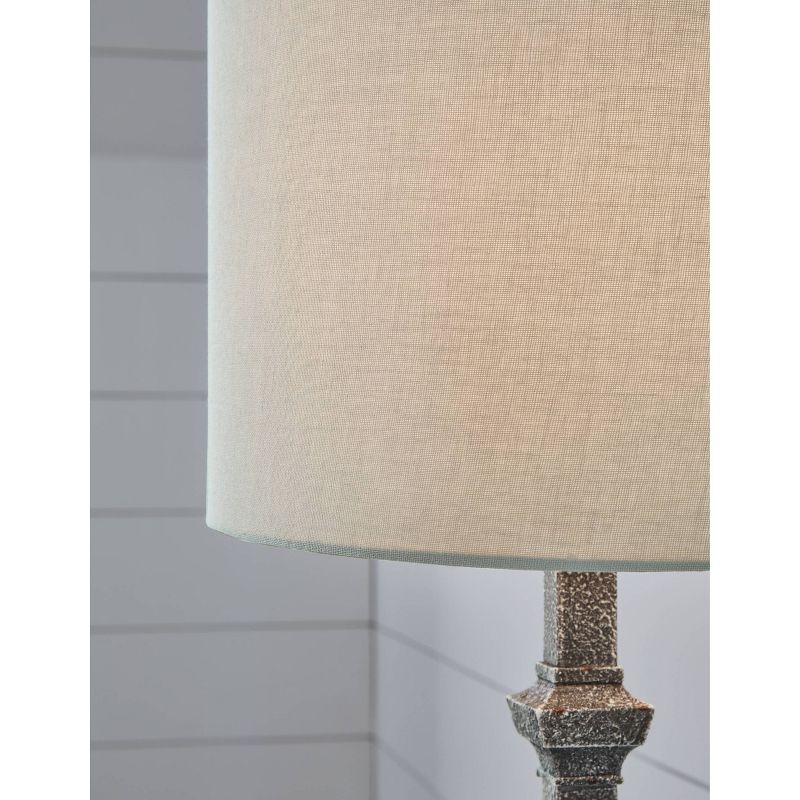 Signature Design by Ashley Oralieville Accent Lamp Gray/Beige, 3 of 6
