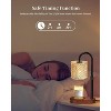 FAAYFIAN Adjustable Candle Warmer Lamp with Timer,Wood Base Metal Shade,Birthday Gifts for Women Mom - 2 of 4