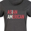 Women's - Instant Message - I Am Asian American Graphic T-shirt Dress - 2 of 4