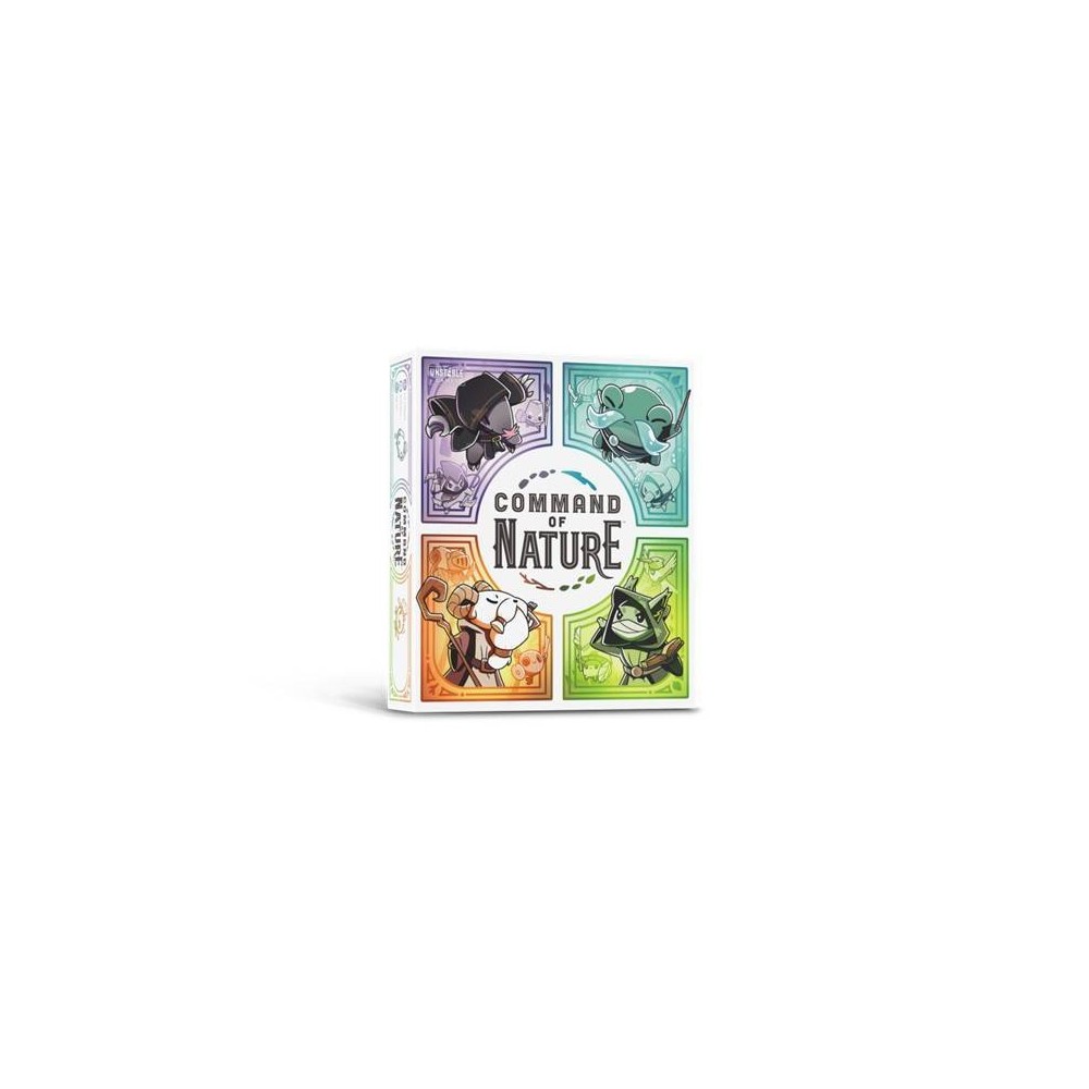 Photos - Board Game Command Of Nature Base Game: TeeTurtle Creative Thinking Role Playing 2-4 Players 