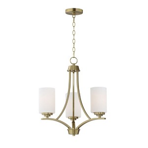 Maxim Lighting Deven 3 - Light Chandelier in  Satin Brass - 1 of 4