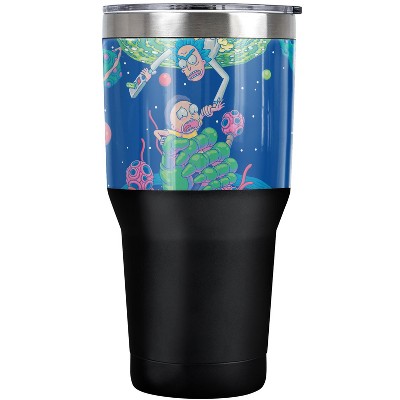Rick And Morty Rick And Morty Rescue Steel Tumbler 30oz Coffee Travel Mug