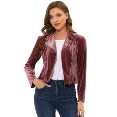 short velvet jacket