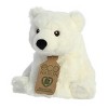 Aurora Small Polar Bear Eco Nation Eco-Friendly Stuffed Animal White 7.5" - 3 of 4