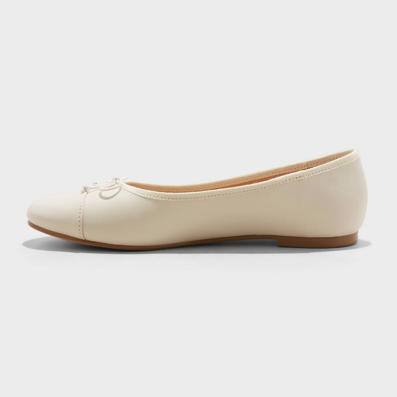 Women's Janie Ballet Flats with Memory Foam Insole - A New Day™, 3 of 10