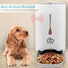 SereneLife Automatic Pet Feeder - White - 4 of 4