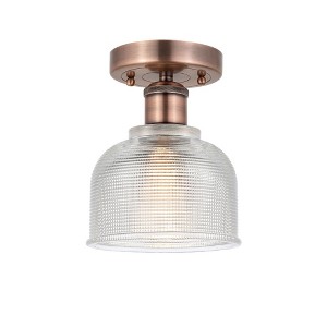 Dayton - 1 Light Semi-Flush Mount In Industrial Style-9.25 Inches Tall and 5.5 Inches Wide - 1 of 1