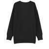 Girls' Oversized Long Sleeve Cardigan Open Front Lantern Sleeve Knit Sweater with Pockets - 2 of 4