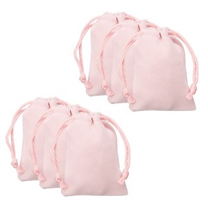 Unique Bargains Velvet Reusable Soft Jewelry Headphone Candy Drawstring Gift Bags 20 Pcs - 1 of 4
