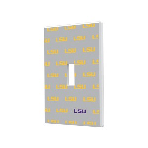 NCAA SEC Universities Fashion Pattern Hidden-Screw Light Switch Plate for Single Toggle - 1 of 4