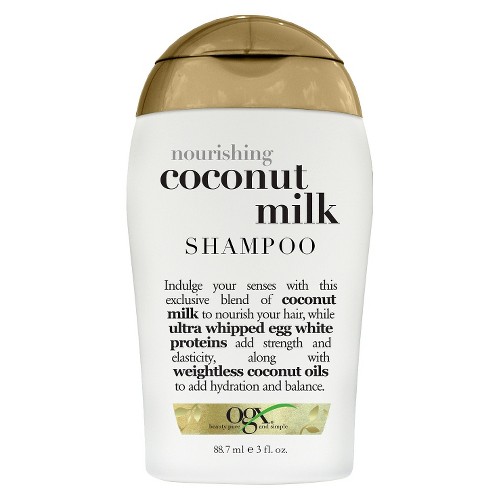 OGX Nourishing Coconut Milk Shampoo - Trial Size - 3 fl oz