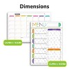 Garnen Fridge Calendar Magnetic for Monthly Weekly Daily Planner, Magnetic Dry Erase Calendar for Refrigerator with Weekly Meal Planner & Grocery List - 4 of 4
