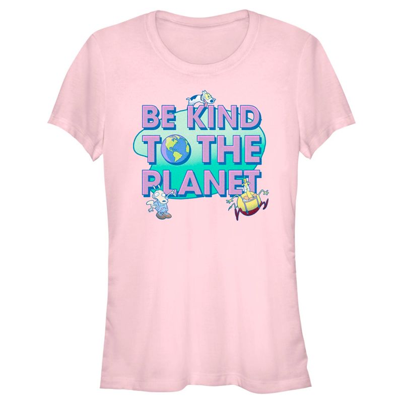 Juniors Womens Rocko's Modern Life Kind to the Planet T-Shirt, 1 of 5