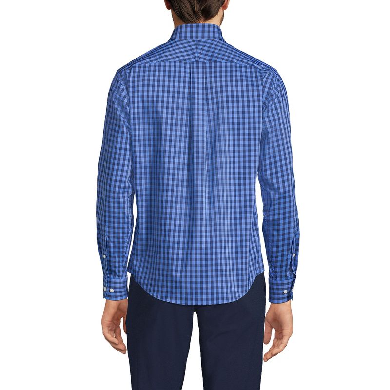 Lands' End Men's Traditional Fit Comfort-First Shirt with Coolmax Printed, 2 of 7