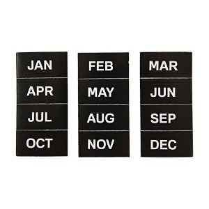 MasterVision Months of the Year Accessory Magnets - 1 of 4
