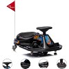 24V Electric Drifting Go Kart for Kids, Ride-On Drift Car with 360° Spin, Dual Speed Modes, Music & LED Lights, Safe Drift Kart Toy for Ages 3-8 - 3 of 4