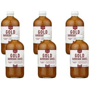 Lillie's Q Gold Barbeque Sauce - Case of 6/19 oz - 1 of 4
