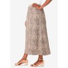 Jessica London Women's Plus Size Stretch Denim Jegging Skirt - 4 of 4