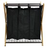Oceanstar X-Frame  3-Bag Laundry Sorter, Bronze - 2 of 4