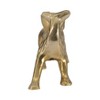 Lion-Shaped Taper Candle Holder Metal - Boho Glam Aluminum Decorative Candle Stand - Home & Office Accent for Living Room, Bedroom - 4" Gold - 4 of 4