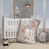 Lambs & Ivy Painted Forest Brown/White Plush Fox Stuffed Animal - Knox - 4 of 4