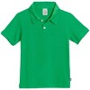 City Threads Boys Soft Cotton Jersey 2-Button Short Sleeve Polo Shirt - USA-Made - 3 of 4