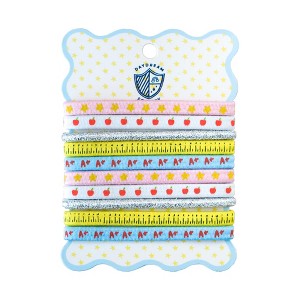 Daydream Society - Back to School Smarty Pants Printed Hair Ties - Pack of 10 Hair Ties - 1 of 1