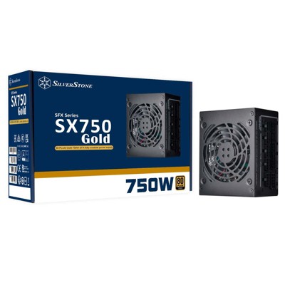 SilverStone Technology +12V rails with 62.5A 92mm HYB Fan with 18dBA  80Plus  flat cable 4x 6+2pin PCI-E. 1x CPU 8-pin and 2x CPU 4+4 pin SFX to ATX